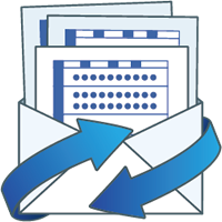 返送セットの特長 返送業務の簡素化