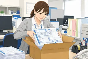 マニフェストを送付
